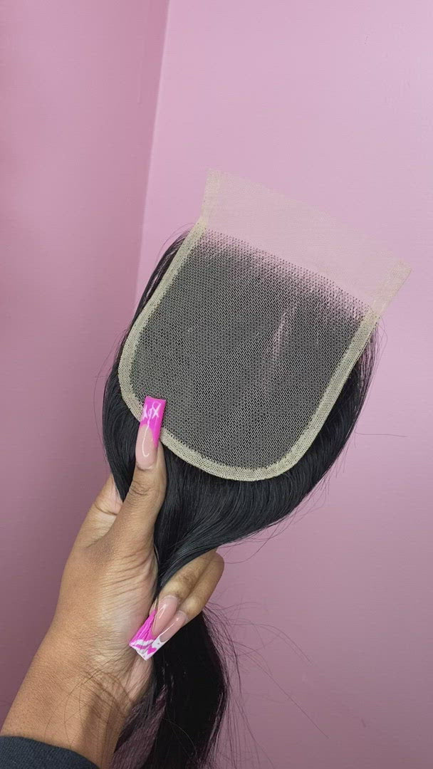 Straight Lace Closure